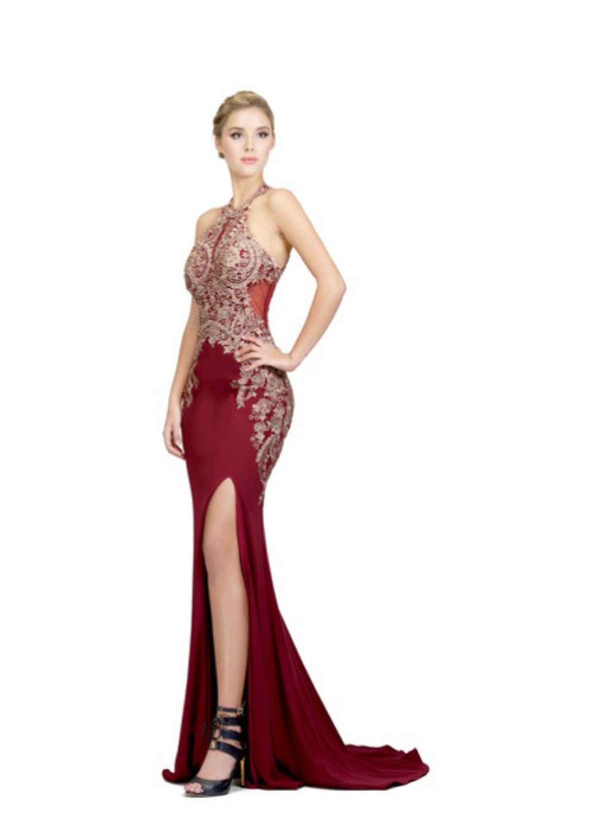Crimson Empress Gown