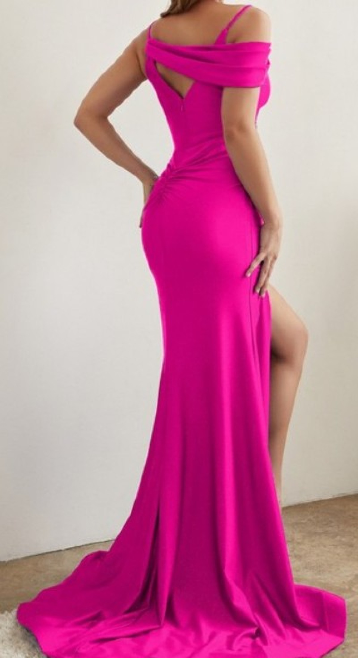 Electric Orchid Gown