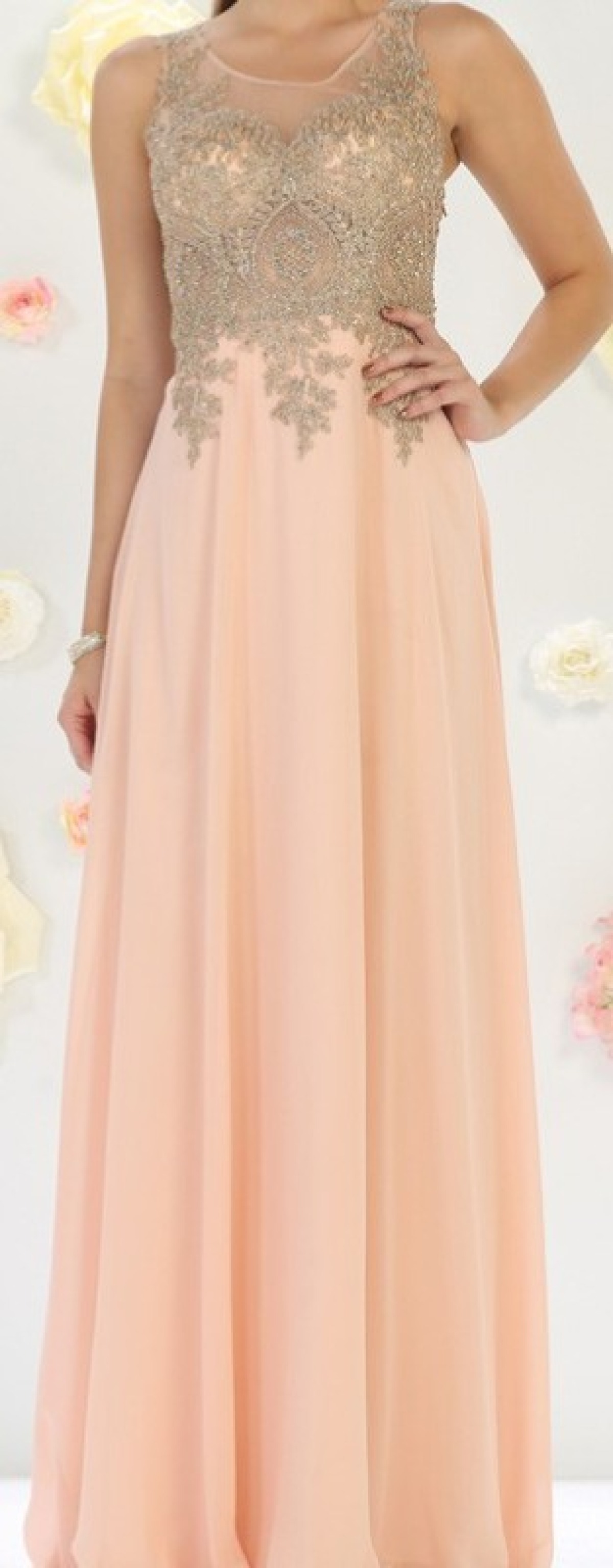 Blush Bloom Gown
