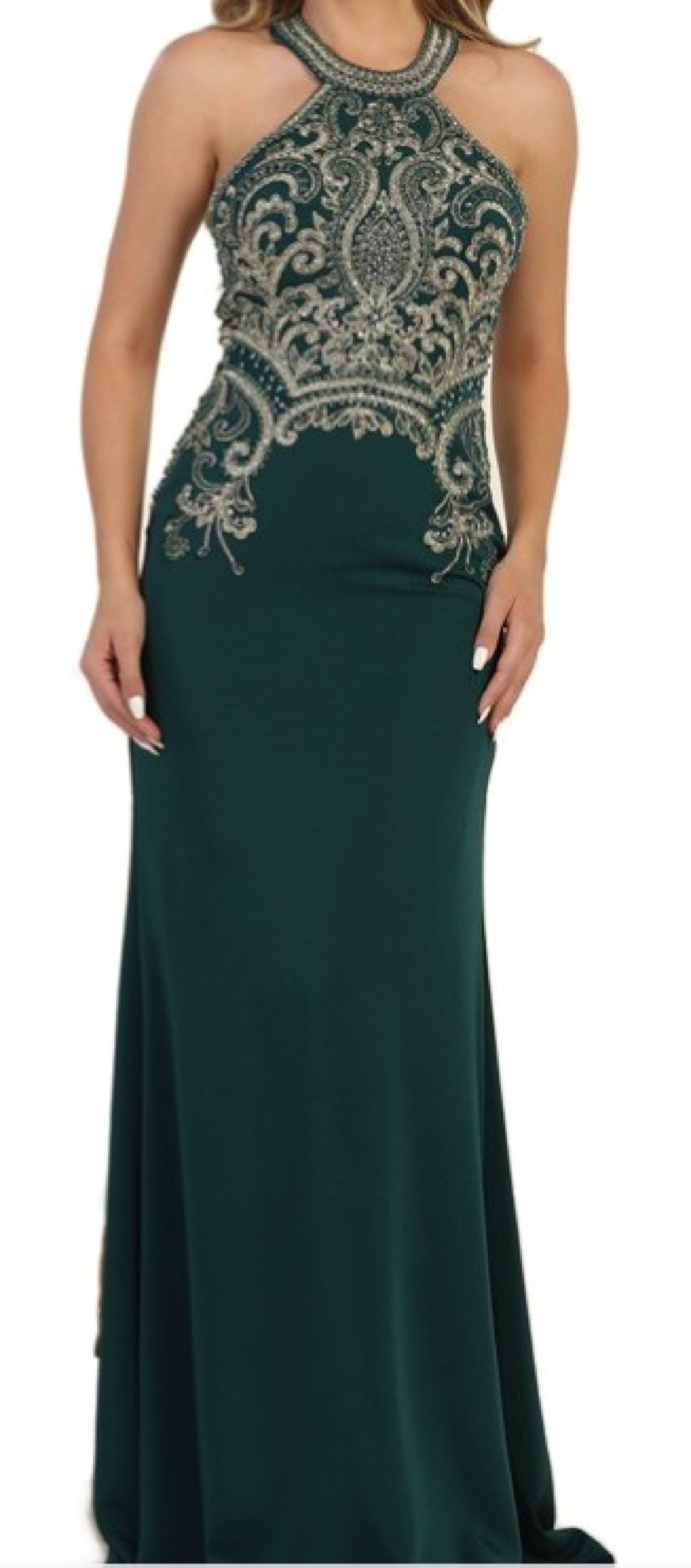 Emerald Enchantress Gown