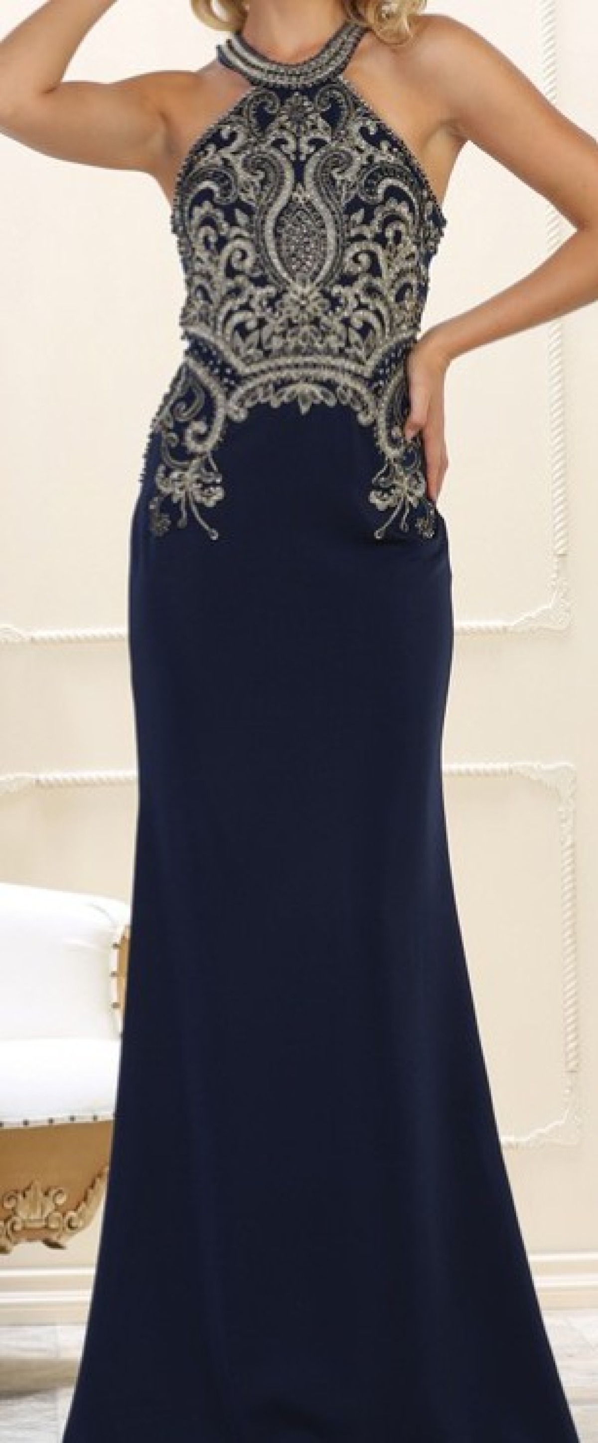 Midnight Royalty Gown