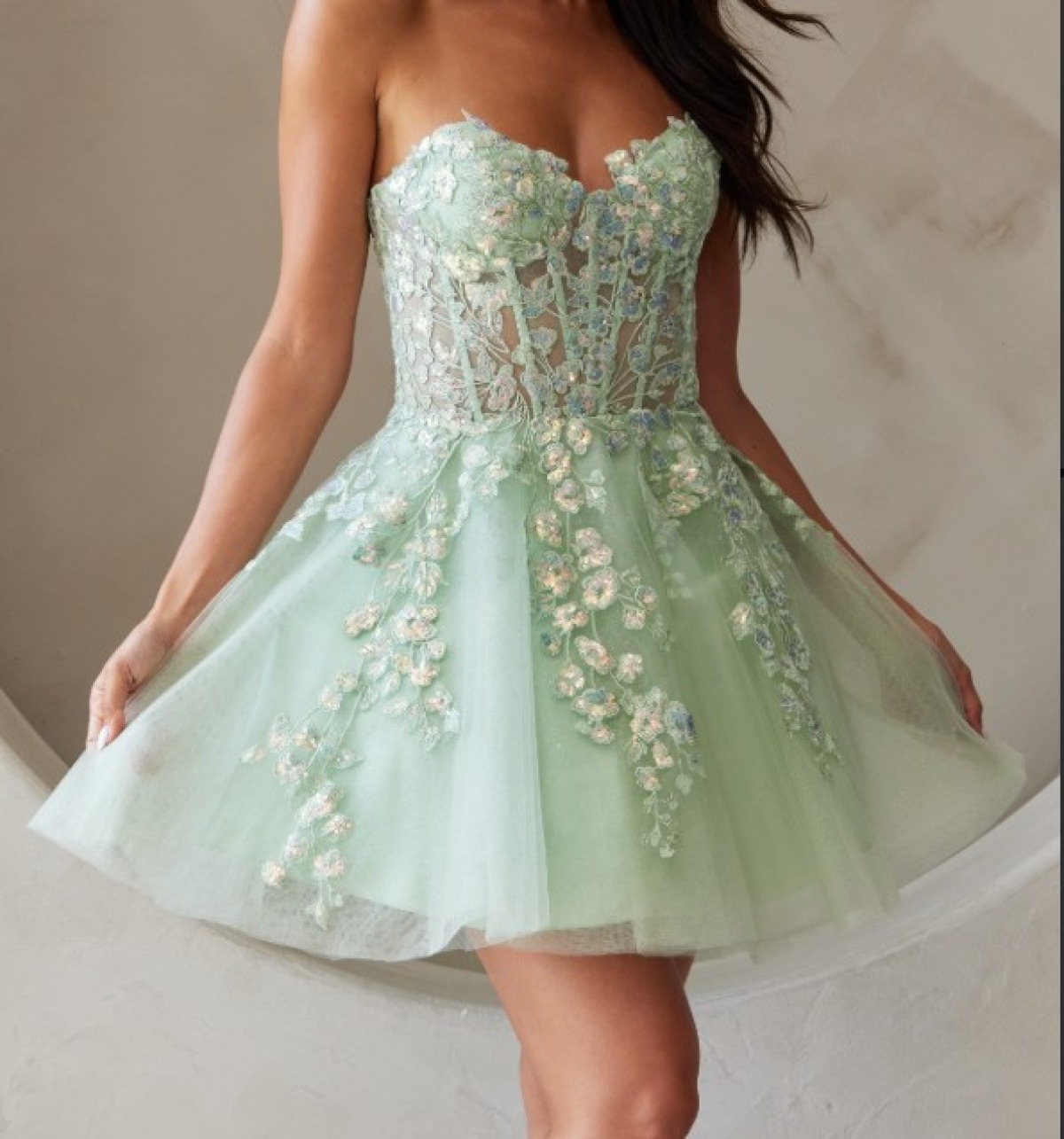 Enchanted Garden Mini Dress