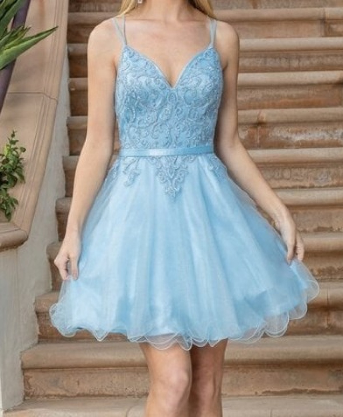 Sky Serenade Tulle Dress