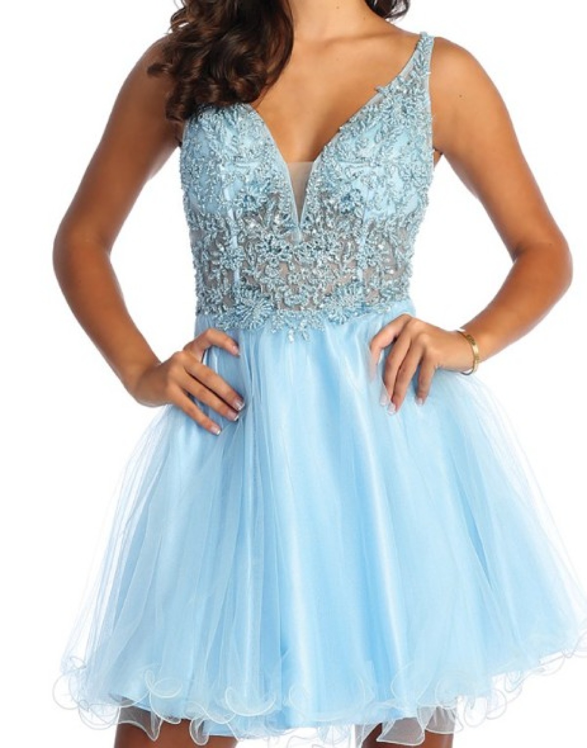 Ice Princess Tulle Cocktail Dress