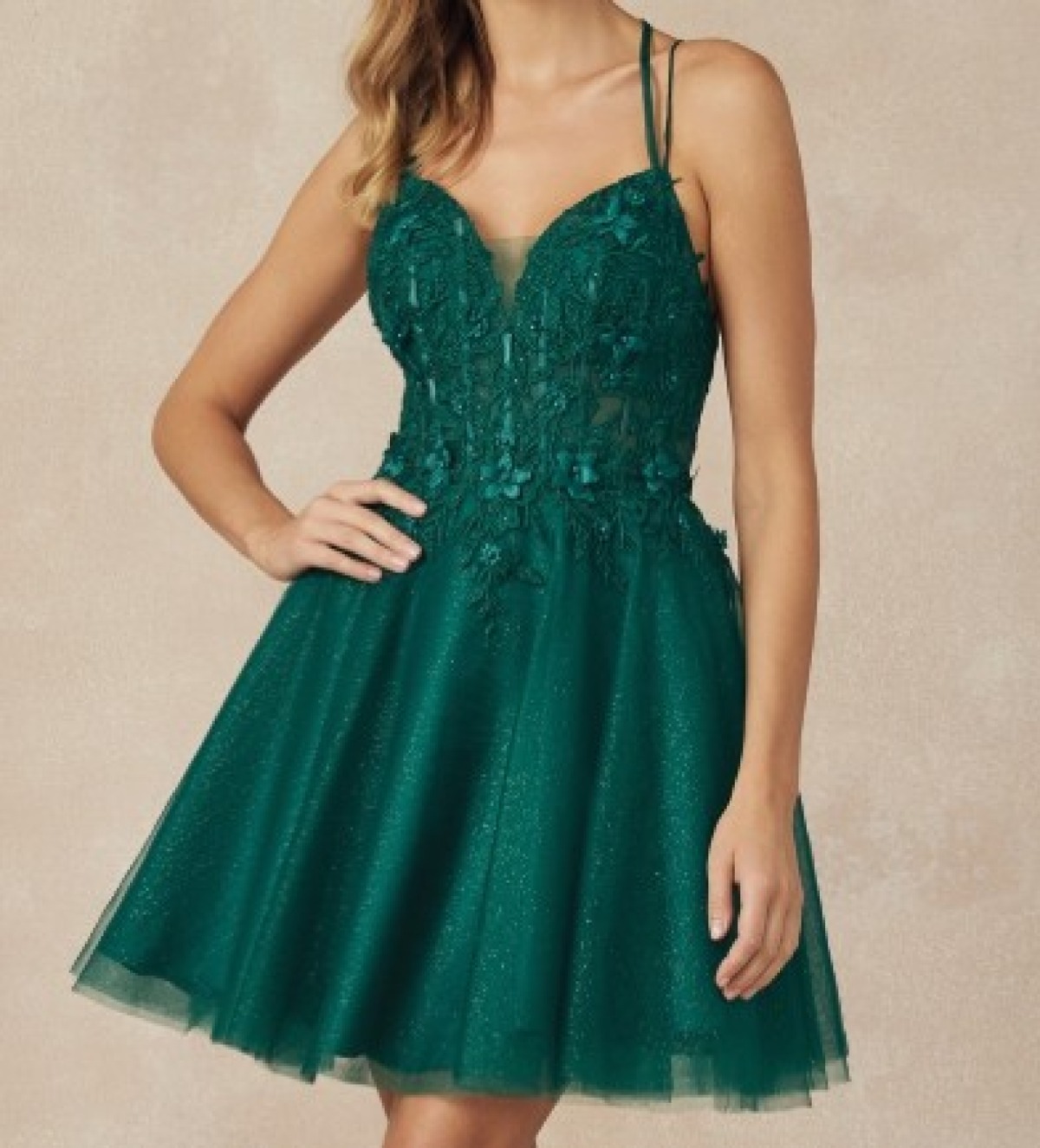 Enchanted Forest Tulle Mini Dress